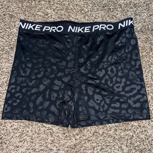 NWOT Nike Cheetah Pro Shorts